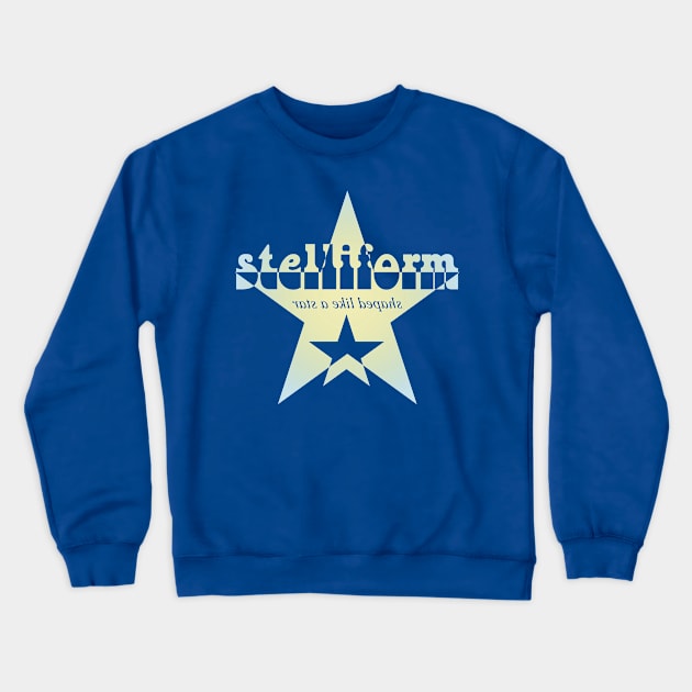 Stelliform - Star Shaped Crewneck Sweatshirt by taxdollars